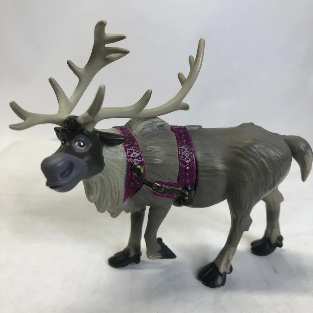 Lot Of 3 Disney Frozen Figurines Sven Reindeer Kristoff Prince 4